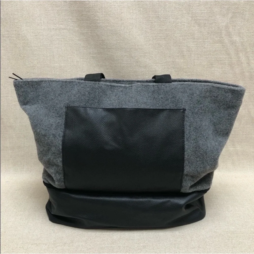 DSW Weekender Faux Leather Vacation Bag